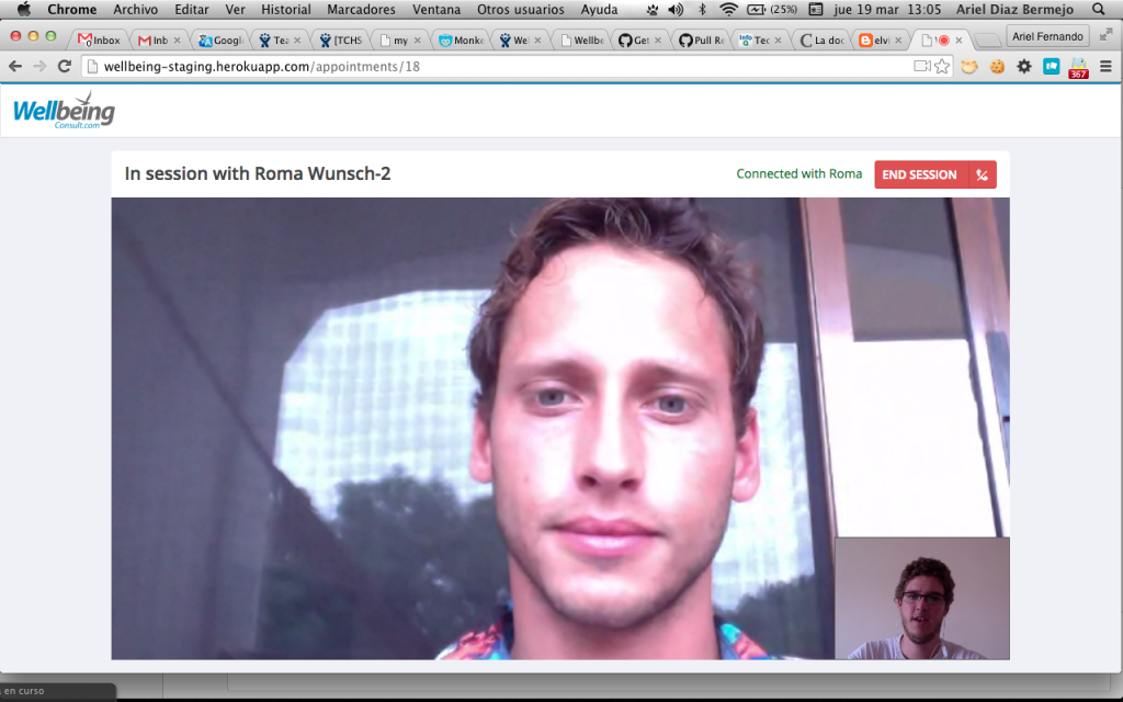 WellBeingVideoChat Cutting-Edge, Customized WebRTC Application