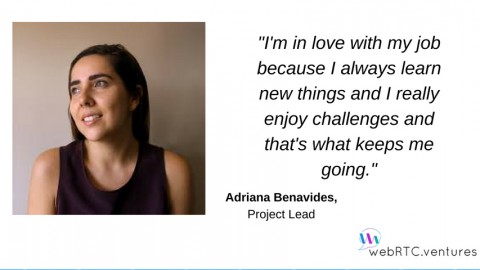 Adriana Benavides, Project Lead