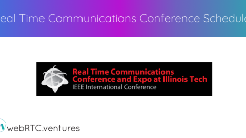 Real Time Communication Conference Schedule