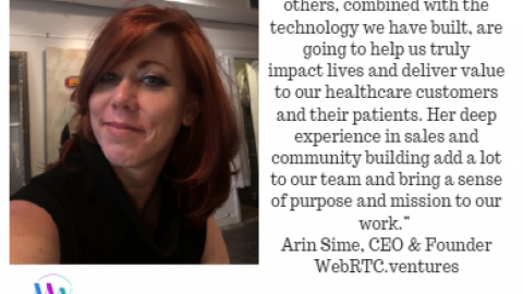 WebRTC.ventures Hires Ginger Germani as its Director of Telehealth Accounts