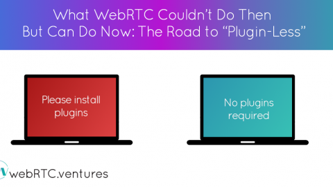 What WebRTC Couldn’t Do Then But Can Do Now: The Road to “Plugin-Less”