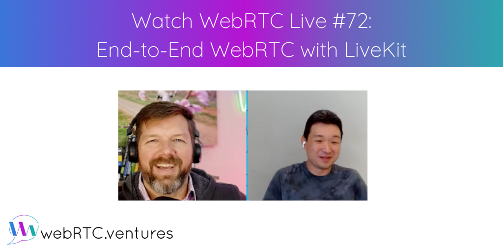 For our 72nd episode of WebRTC Live, Arin was joined by David Zhao, CTO and Co-Founder of LiveKit. LiveKit is an open source, end-to-end stack for WebRTC. Launched just 15 months ago, its progress has been accelerated by excitement among WebRTC developers and the open source community.